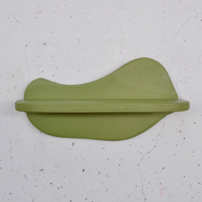 Hanah Home Meh224 Estantería de Pared Verde Claro